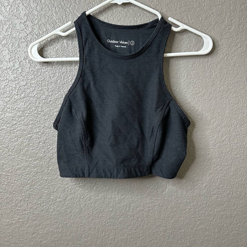 Outdoor Voices Athena crop top sports bra size small